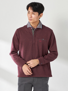 McGREGOR(マックレガー) |裏ボアフェイクレイヤードカットソー