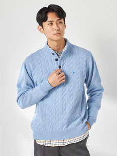 McGREGOR(マックレガー) |スーパージーロンハーフボタンニットプルオーバー