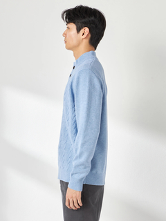 McGREGOR(マックレガー) |スーパージーロンハーフボタンニットプルオーバー