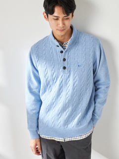 McGREGOR(マックレガー) |スーパージーロンハーフボタンニットプルオーバー