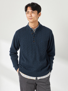 McGREGOR(マックレガー) |スーパージーロンハーフボタンニットプルオーバー