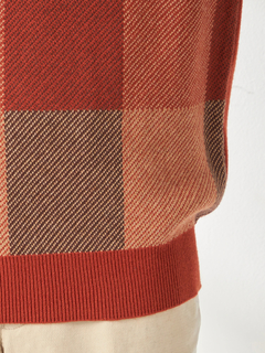 McGREGOR(マックレガー) |ブロックチェックニットプルオーバー