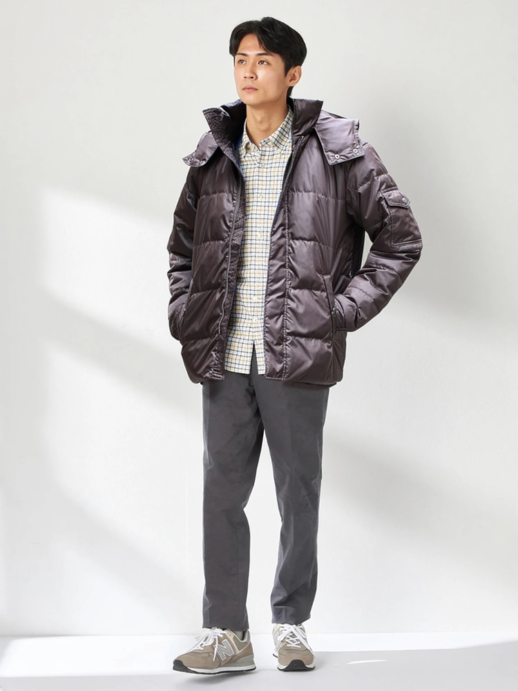 McGREGOR(マックレガー) |杢調ダウンアウター