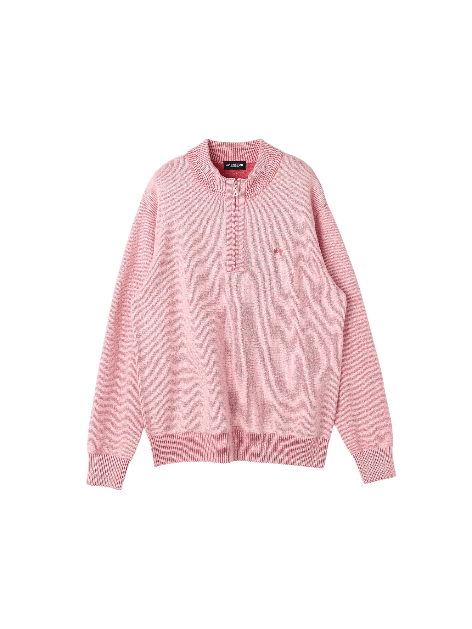 McGREGOR（マックレガー）｜ニット/セーター｜綿アクリルハーフジップ