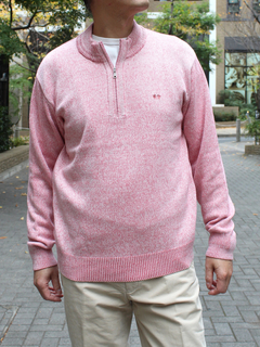 McGREGOR(マックレガー) |綿アクリルハーフジップニット