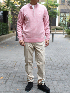 McGREGOR(マックレガー) |綿アクリルハーフジップニット