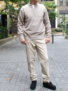 McGREGOR(マックレガー) |綿アクリルハーフジップニット