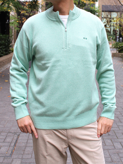 McGREGOR(マックレガー) |綿アクリルハーフジップニット
