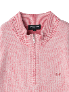 McGREGOR(マックレガー) |綿アクリルハーフジップニット