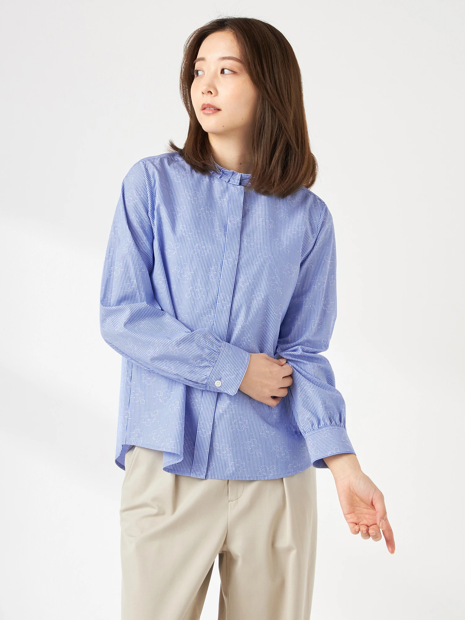 McGREGOR（マックレガー）｜シャツ(長袖・七分袖)｜花柄ジャガード 