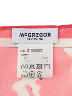 McGREGOR(マックレガー) |フラワードットスカーフ