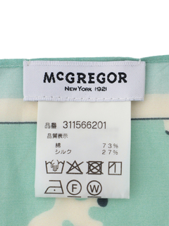 McGREGOR(マックレガー) |フラワードットスカーフ