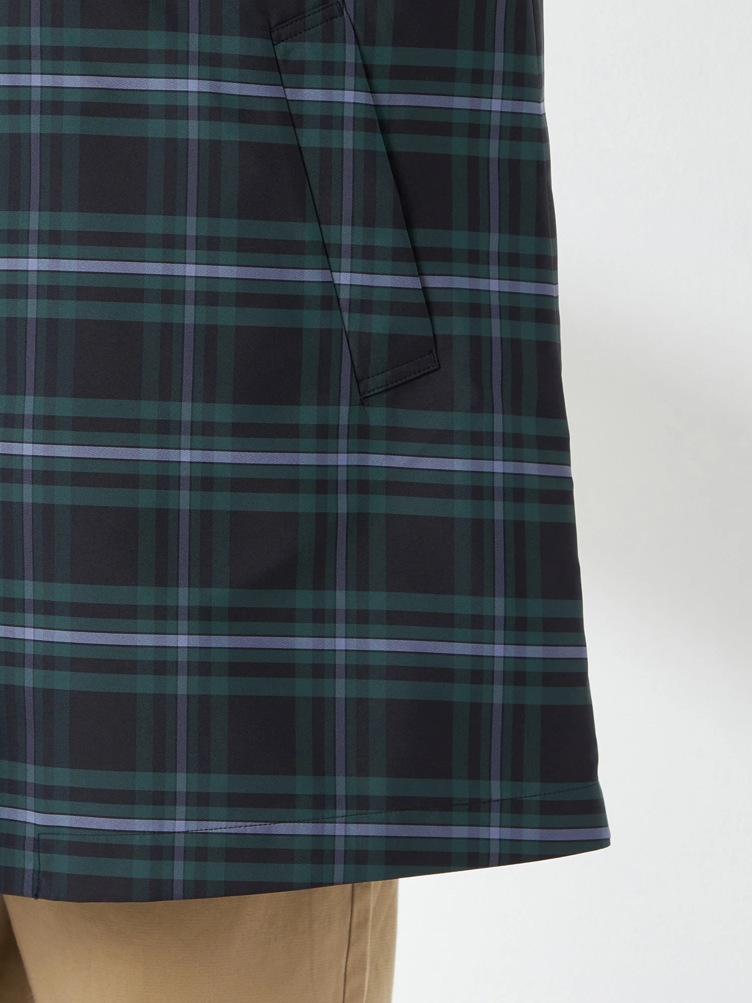 McGREGOR（マックレガー）｜ロングコート｜リバー仕立てフーデッド 