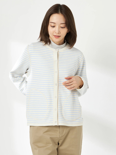 McGREGOR(マックレガー) |リバーシブルボーダーカーディガン