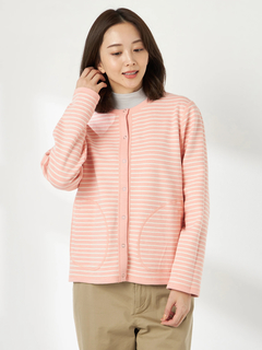 McGREGOR(マックレガー) |リバーシブルボーダーカーディガン