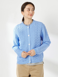 McGREGOR(マックレガー) |ケーブル編使いクルーカーデ