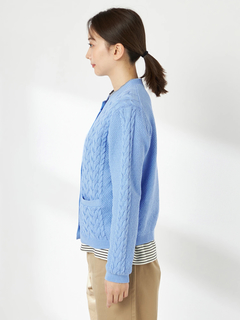 McGREGOR(マックレガー) |ケーブル編使いクルーカーデ