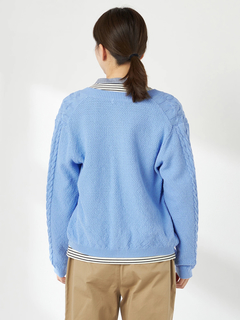 McGREGOR(マックレガー) |ケーブル編使いクルーカーデ