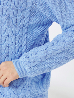 McGREGOR(マックレガー) |ケーブル編使いクルーカーデ