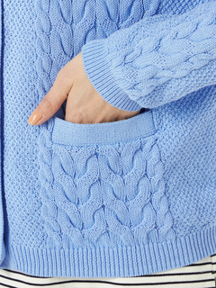 McGREGOR(マックレガー) |ケーブル編使いクルーカーデ