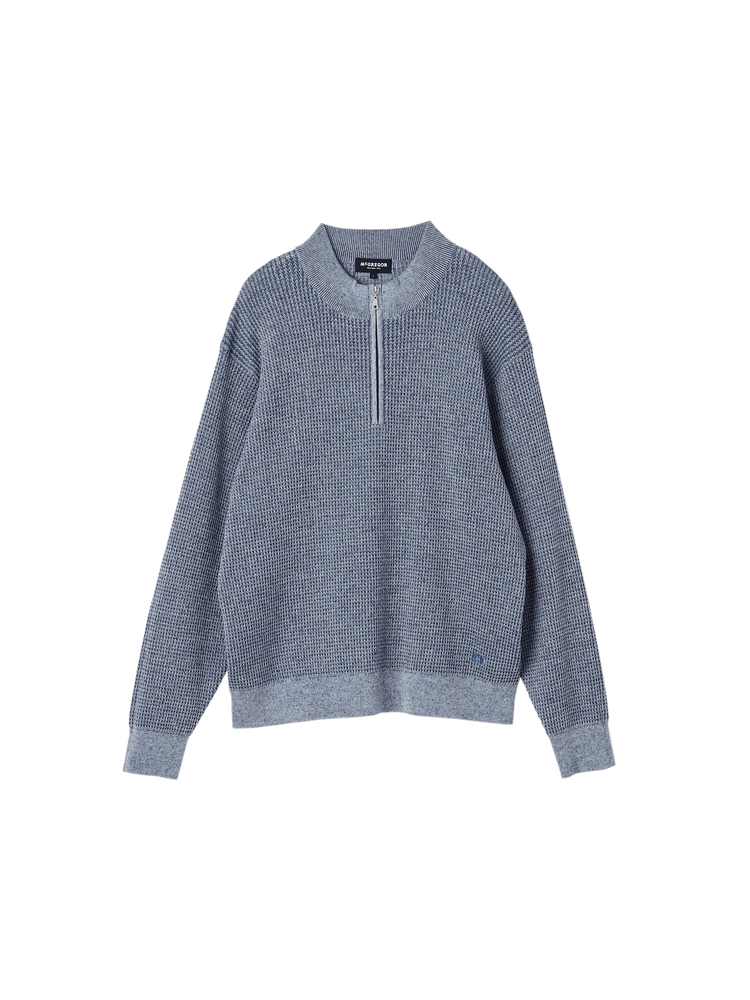 McGREGOR(マックレガー) |ハーフジップメランジニット