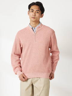 McGREGOR(マックレガー) |ハーフジップメランジニット
