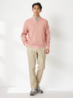 McGREGOR(マックレガー) |ハーフジップメランジニット