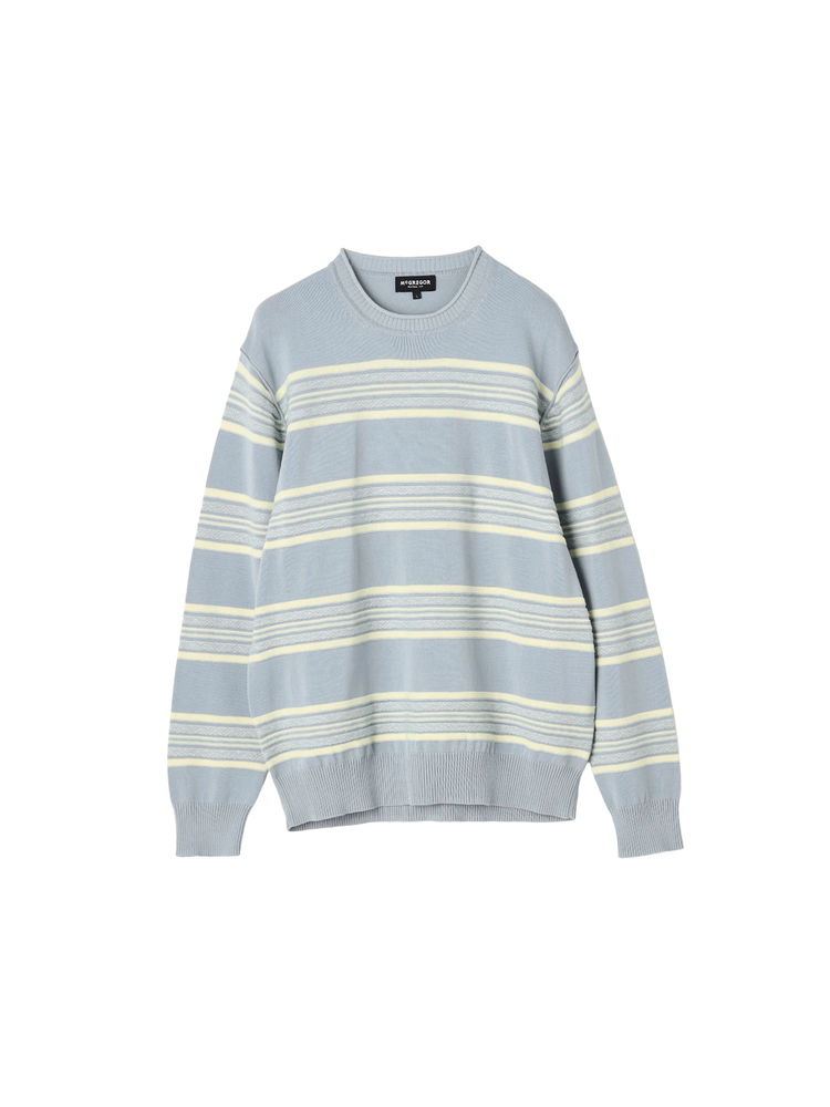 McGREGOR(マックレガー) |デザインボーダーニットプルオーバー