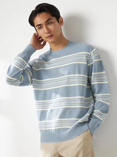 McGREGOR(マックレガー) |デザインボーダーニットプルオーバー