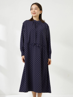 McGREGOR(マックレガー) |コーヒー柄プリントワンピース