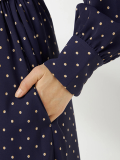 McGREGOR(マックレガー) |コーヒー柄プリントワンピース