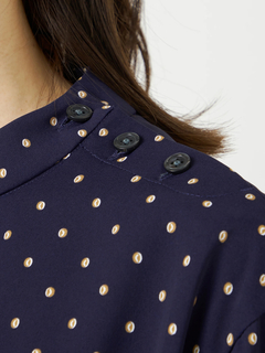 McGREGOR(マックレガー) |コーヒー柄プリントワンピース