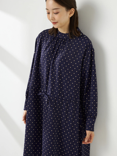 McGREGOR(マックレガー) |コーヒー柄プリントワンピース