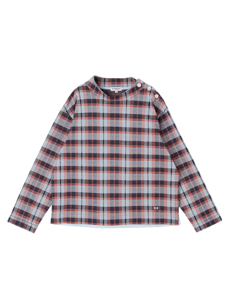 McGREGOR(マックレガー) |オリジナルチェックコットンジャカードプルオーバー