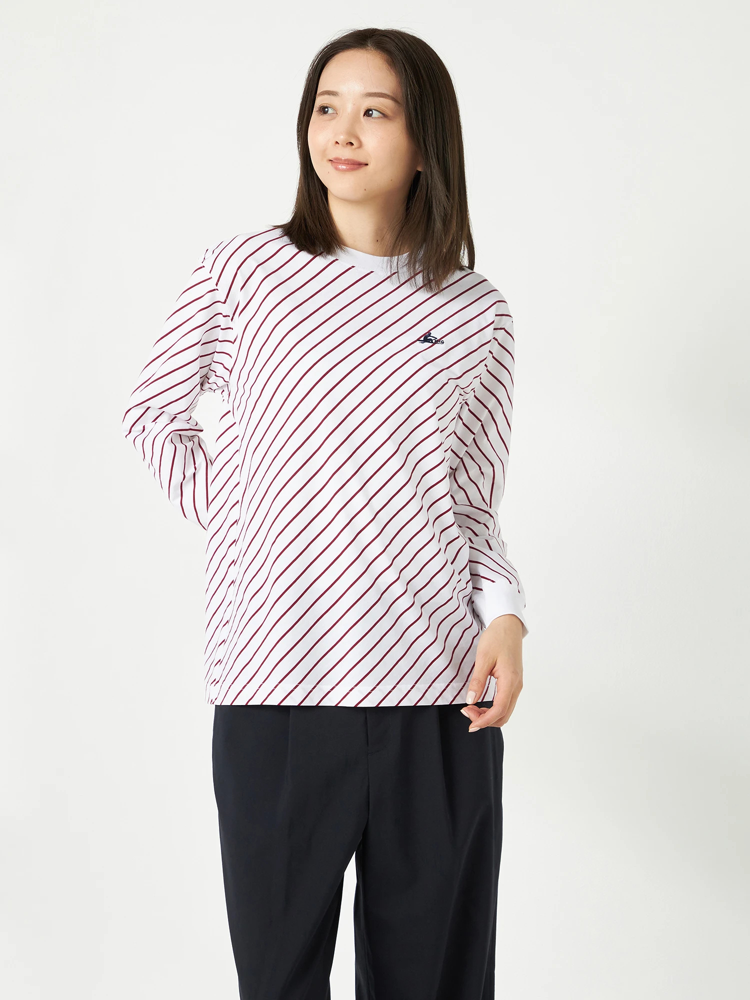 McGREGOR（マックレガー）｜カットソー(長袖・七分袖）｜Bias Stripe T