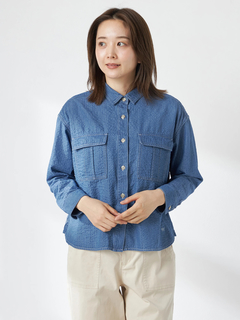 McGREGOR(マックレガー) |インディゴサッカーシャツアウター