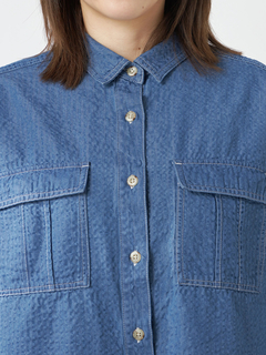 McGREGOR(マックレガー) |インディゴサッカーシャツアウター