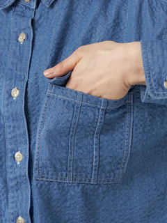 McGREGOR(マックレガー) |インディゴサッカーシャツアウター