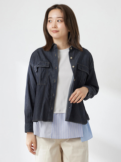 McGREGOR(マックレガー) |インディゴサッカーシャツアウター