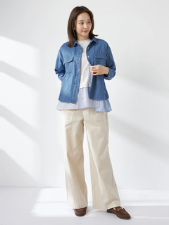 McGREGOR(マックレガー) |インディゴサッカーシャツアウター