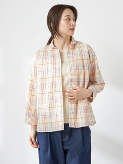 McGREGOR(マックレガー) |シャーリングチェックシャツ