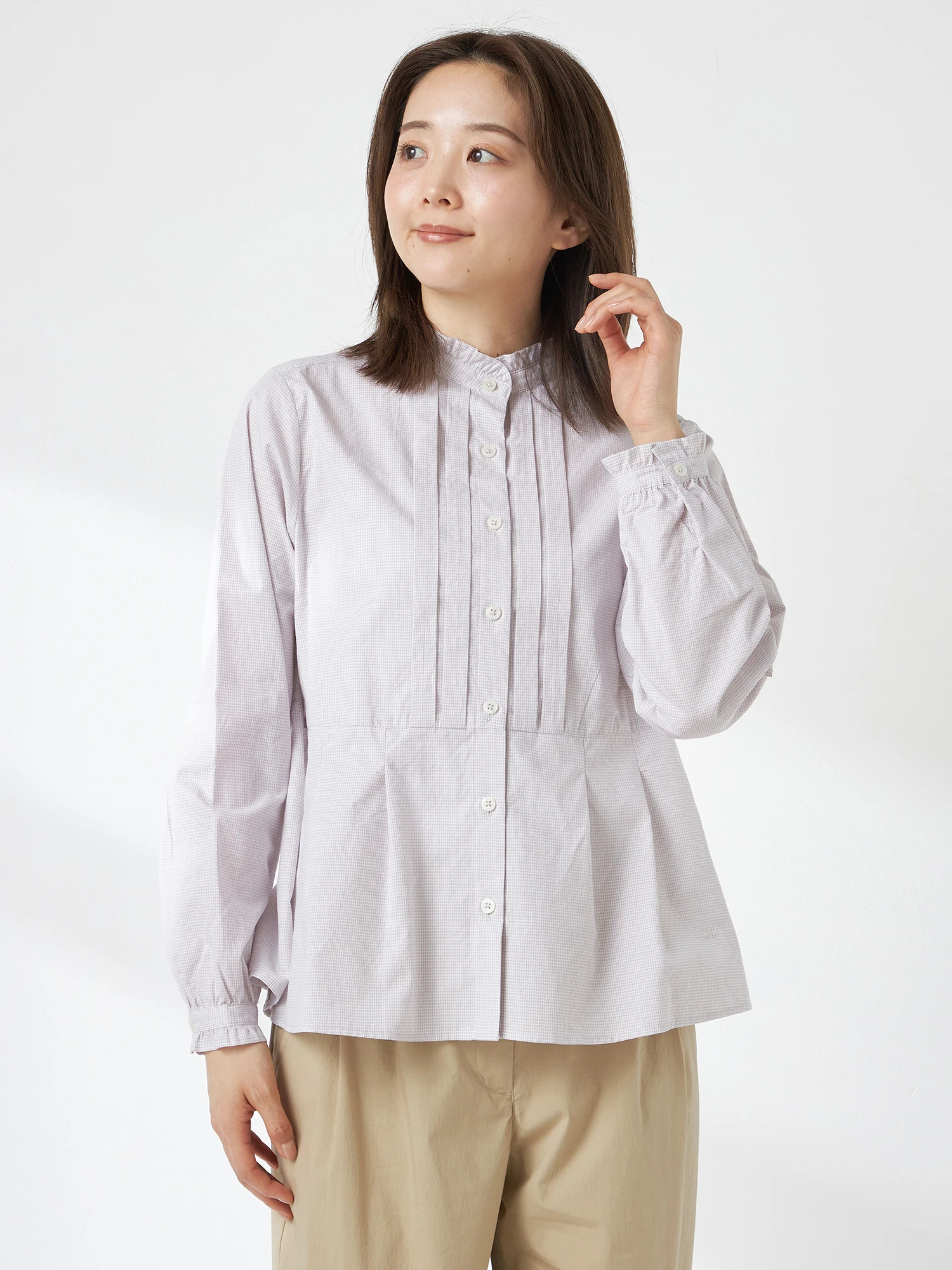 McGREGOR（マックレガー）｜シャツ(長袖・七分袖)｜スタンドフリル