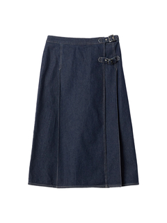 McGREGOR(マックレガー) |デニム・ヒッコリープリーツスカート