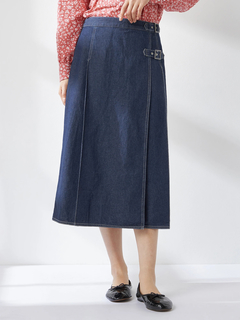 McGREGOR(マックレガー) |デニム・ヒッコリープリーツスカート