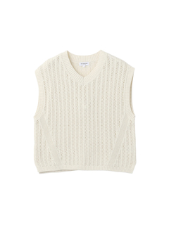 McGREGOR(マックレガー) |Ｖネック編地ベスト