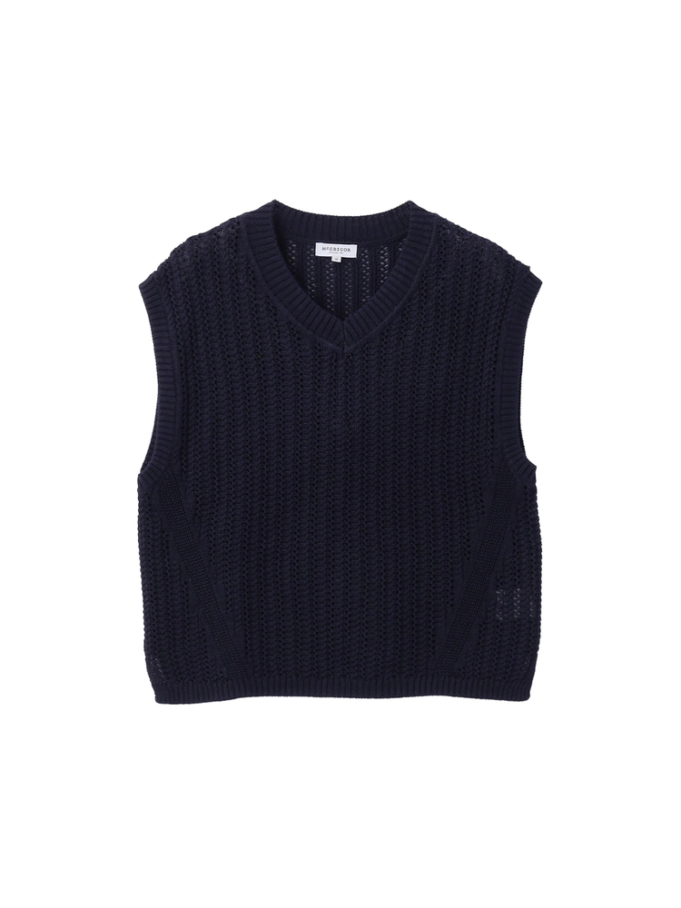 McGREGOR(マックレガー) |Ｖネック編地ベスト