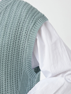 McGREGOR(マックレガー) |Ｖネック編地ベスト