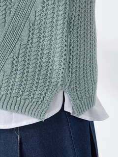 McGREGOR(マックレガー) |Ｖネック編地ベスト