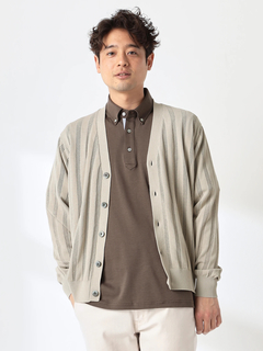 McGREGOR(マックレガー) |メッシュニットＶカーデ