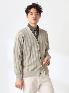 McGREGOR(マックレガー) |メッシュニットＶカーデ